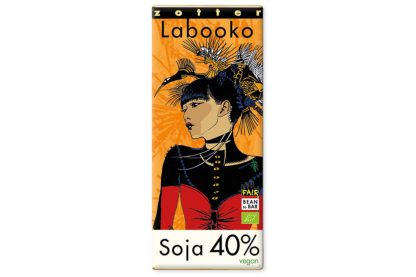 Zotter Labooko 40% vegan Soja